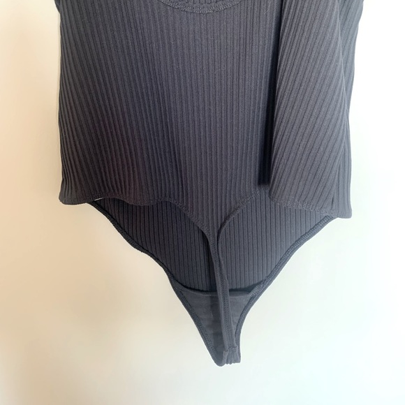 DARK GREY Aritzia Wilfred Annency Bodysuit - Picture 7 of 8